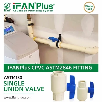 IFANPlus CPVC Single Union-klep