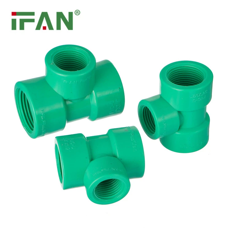 green upvc tee 4